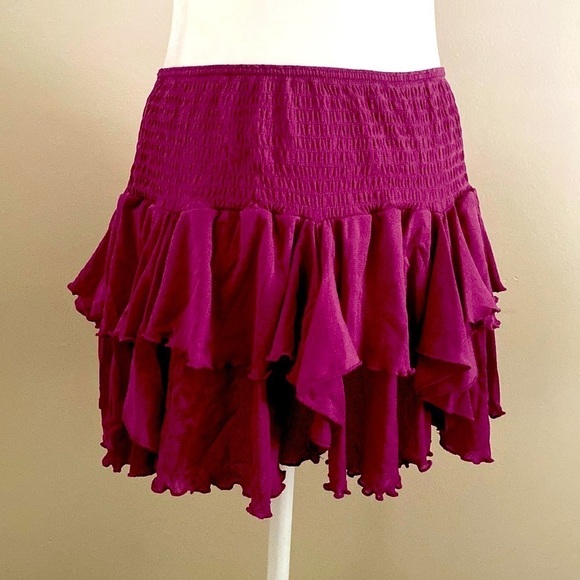 Victoria’s Secret rare Y2K vintage ruffle mesh mini skirt - Picture 5 of 6